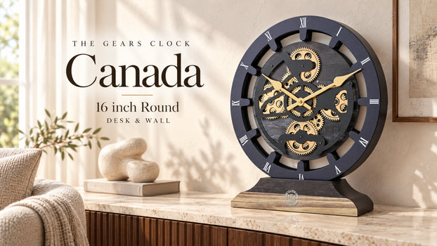 Canada 16 inch Clock Wall-Desk