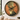 SWEDEN LINE WALL CLOCK ROUND 22 INCH "STOCKHOLM" LEATHER BROWN-GOLD