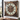 MONACO LINE WALL CLOCK SQUARE 32 INCH "MONTE CARLO" BRASS-IRON