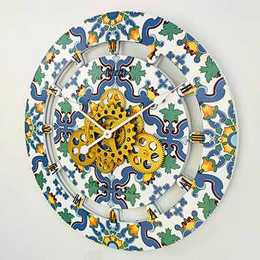 ITALY LINE WALL CLOCK ROUND 24 INCH META