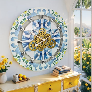ITALY LINE WALL CLOCK ROUND 24 INCH RAVELLO