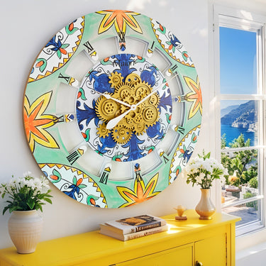 ITALY LINE WALL CLOCK ROUND 36 INCH MAIORI