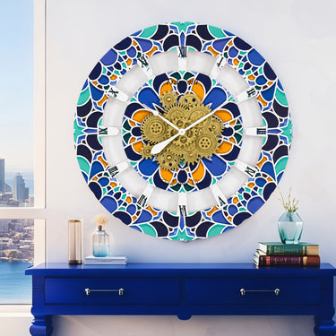 ITALY LINE WALL CLOCK ROUND 36 INCH TRAMONTI