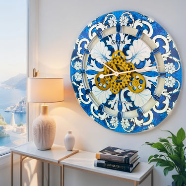 ITALY LINE WALL CLOCK ROUND 24 INCH CETARA