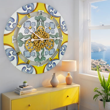 ITALY LINE WALL CLOCK ROUND 24 INCH MINORI