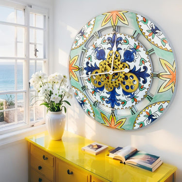 ITALY LINE WALL CLOCK ROUND 24 INCH MAIORI