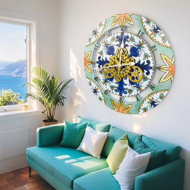 ITALY LINE WALL CLOCK ROUND 24 INCH MAIORI