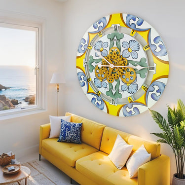 ITALY LINE WALL CLOCK ROUND 36 INCH MINORI