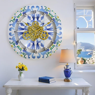 ITALY LINE WALL CLOCK ROUND 24 INCH RAVELLO