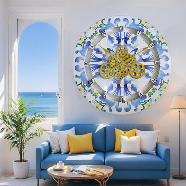 ITALY LINE WALL CLOCK ROUND 24 INCH RAVELLO