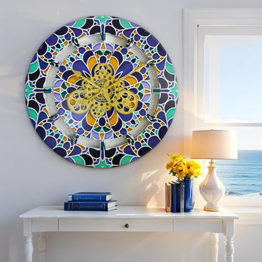 ITALY LINE WALL CLOCK ROUND 24 INCH TRAMONTI