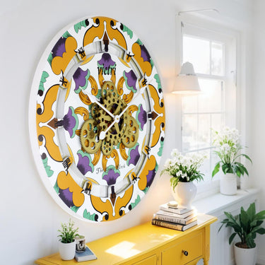 ITALY LINE WALL CLOCK ROUND 36 INCH VIETRI