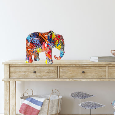 SCULPTURE EN RÉSINE CHIEN AVEC LUNETTES DE SOLEIL