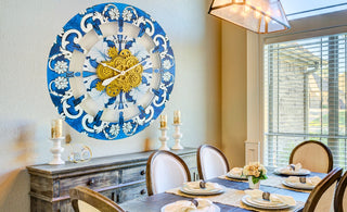 The Significance of a Large Wall Clock in Your Living Room: Why Real Moving Gears Trump Static Timepieces