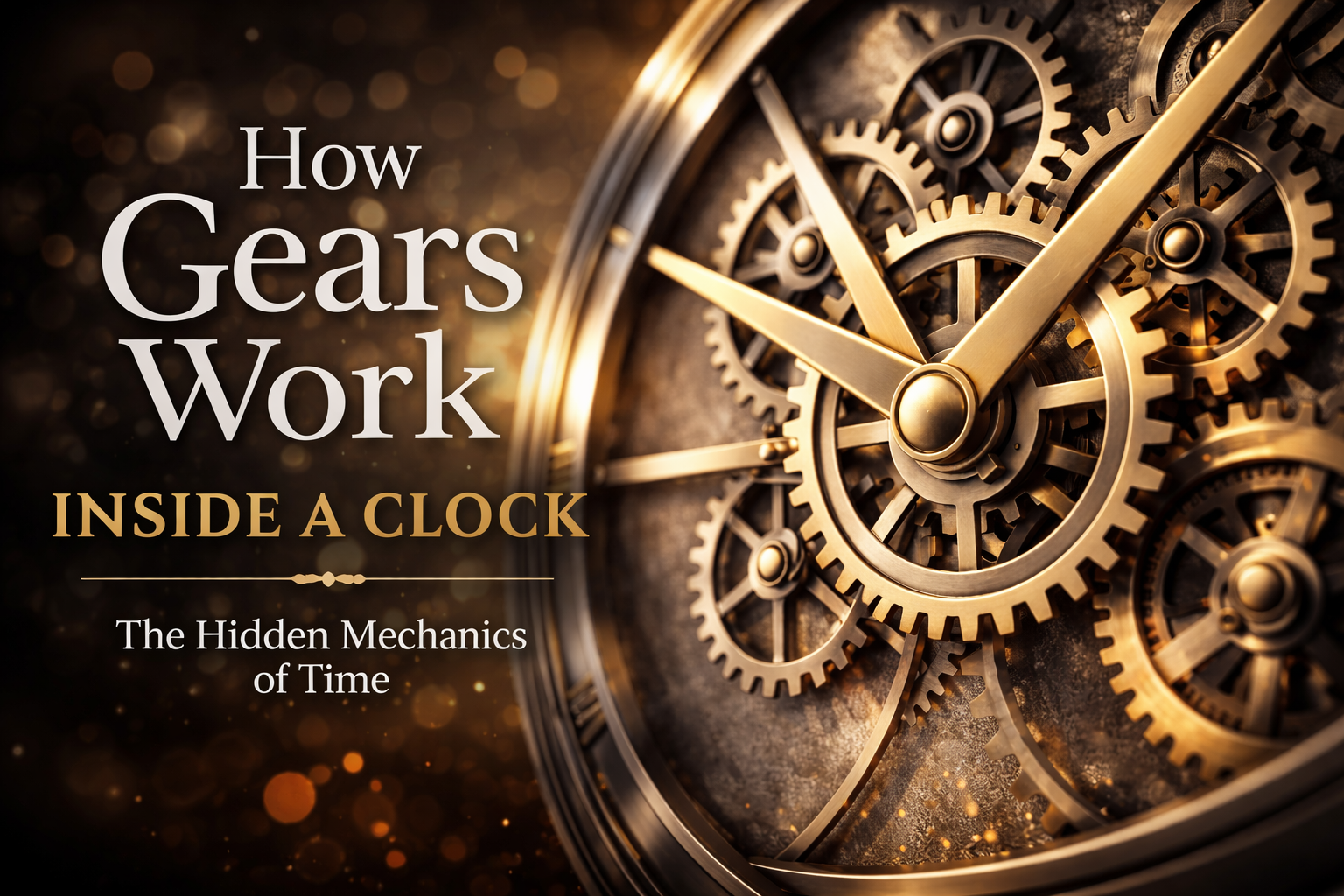 How Gears Work Inside a Clock: The Hidden Mechanics of Time – The Gears ...