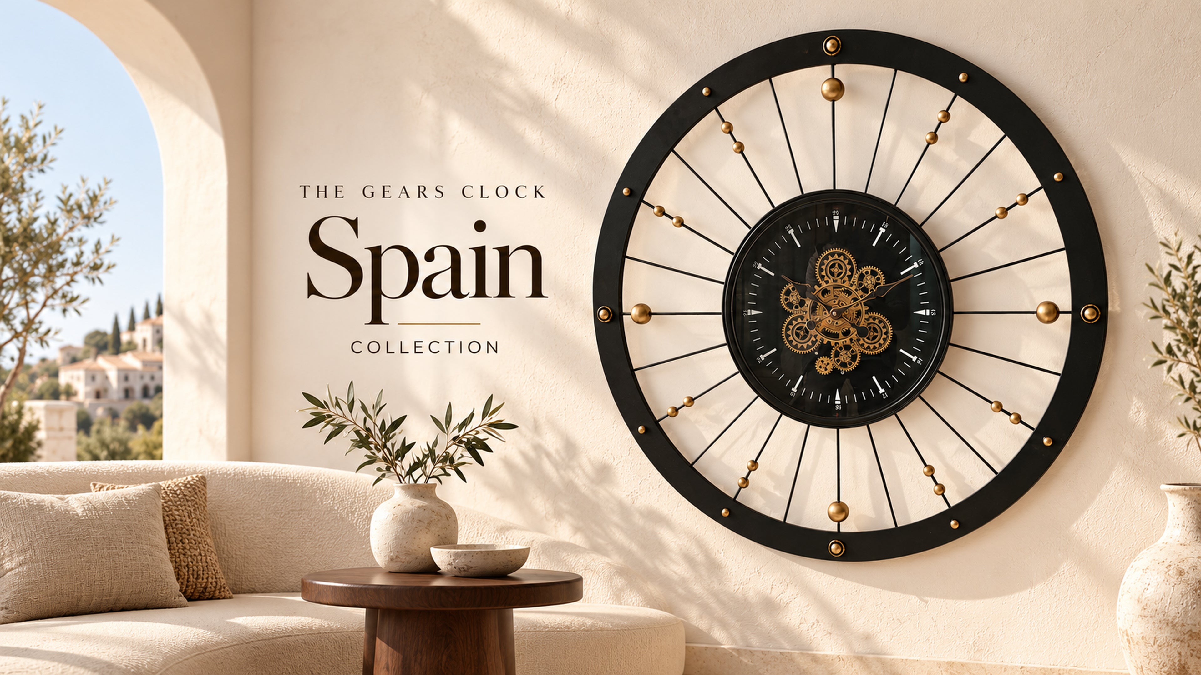 Oechsle Clock Collection Spain Collection – The Gears Clock