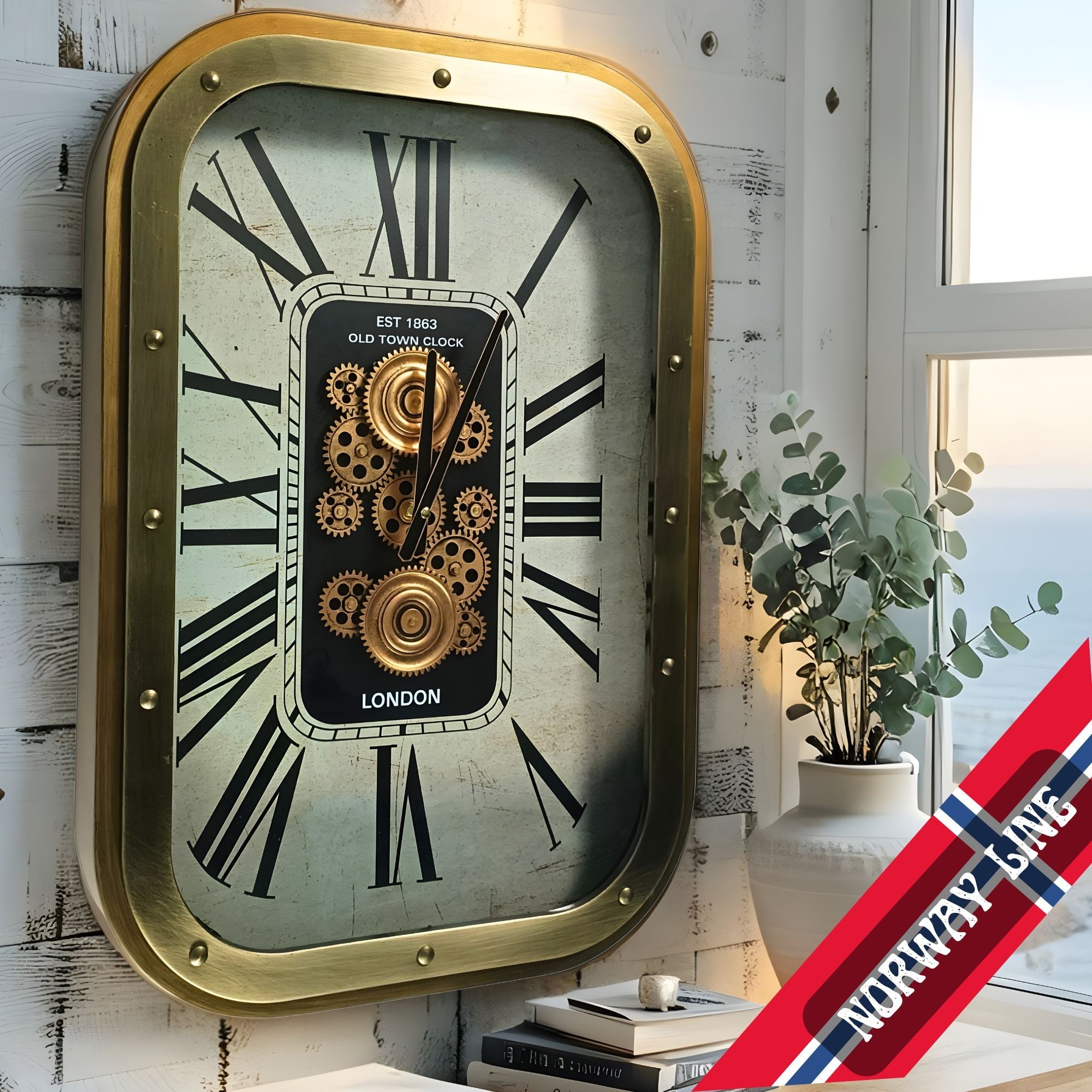 Norway Collection – The Gears Clock