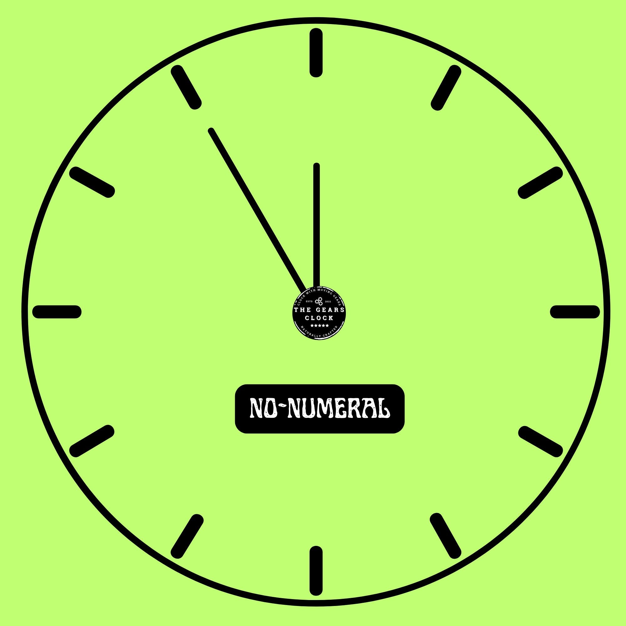 Clock - No Numeric – The Gears Clock