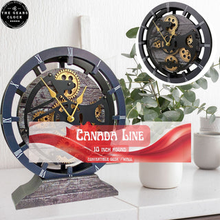 Canada 10 inch Clock Desk-Wall