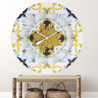 WALL CLOCK 36 INCH ROUND ATRANI