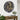 MANTEL/WALL CLOCK 16  INCH (HYBRID) VINTAGE BLACK