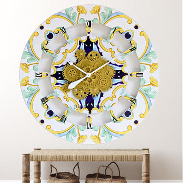 WALL CLOCK 36 INCH ROUND PRAIANO