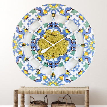 WALL CLOCK 36 INCH ROUND META