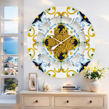 ITALY LINE WALL CLOCK ROUND 36 INCH ATRANI