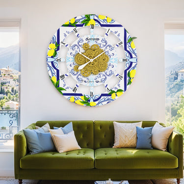 ITALY LINE WALL CLOCK ROUND 36 INCH SORRENTO