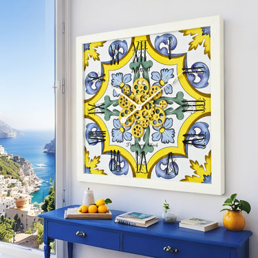ITALY LINE WALL CLOCK SQUARE 24 INCH MINORI