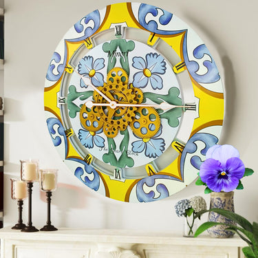 WALL CLOCK 24 INCH ROUND MINORI