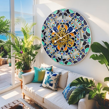 ITALY LINE WALL CLOCK ROUND 24 INCH TRAMONTI