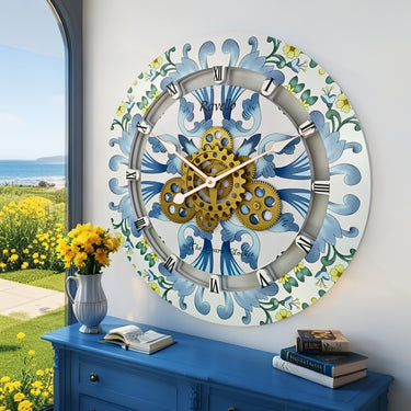 ITALY LINE WALL CLOCK ROUND 24 INCH RAVELLO