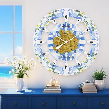 ITALY LINE WALL CLOCK ROUND 36 INCH RAVELLO