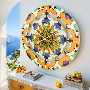 ITALY LINE WALL CLOCK ROUND 24 INCH VIETRI