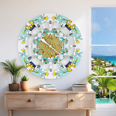 ITALY LINE WALL CLOCK ROUND 36 INCH AMALFI
