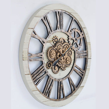 WALL CLOCK 36 INCH DESERT BEIGE