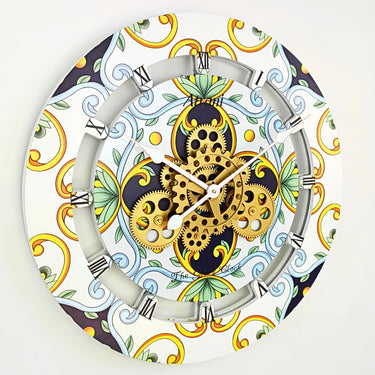 ITALY LINE WALL CLOCK ROUND 24 INCH ATRANI