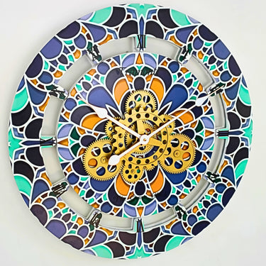 WALL CLOCK 24 INCH ROUND TRAMONTI