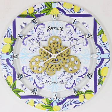 WALL CLOCK 24 INCH ROUND SORRENTO