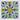 WALL CLOCK 24 INCH SQUARE MAIORI