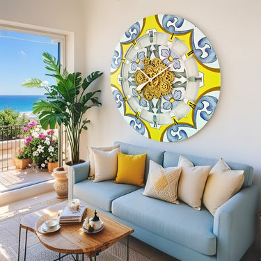ITALY LINE WALL CLOCK ROUND 36 INCH MINORI