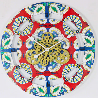 WALL CLOCK 24 INCH ROUND FURORE
