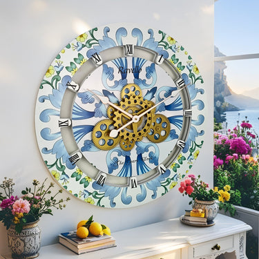 ITALY LINE WALL CLOCK ROUND 24 INCH RAVELLO