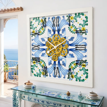 ITALY LINE WALL CLOCK SQUARE 24 INCH RAVELLO