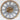 WALL CLOCK 36 INCH WOOD & STONE
