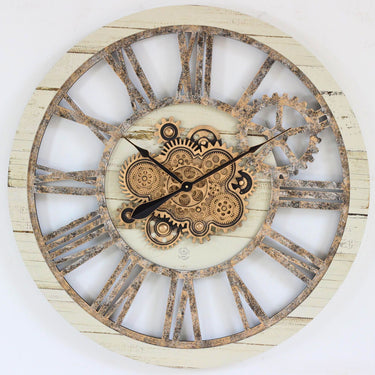 WALL CLOCK 36 INCH DESERT BEIGE