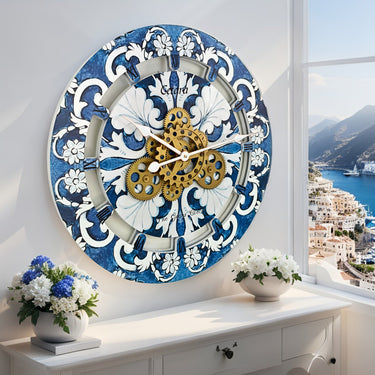 ITALY LINE WALL CLOCK ROUND 24 INCH CETARA