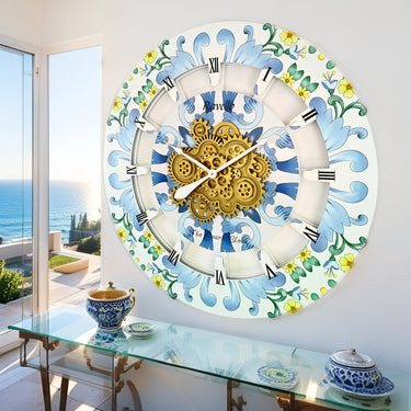 ITALY LINE WALL CLOCK ROUND 36 INCH RAVELLO