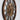 WALL CLOCK 36 INCH VINTAGE BROWN